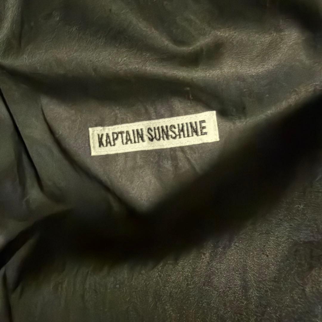 KAPTAIN SUNSHINE Walker Coat　BLACK