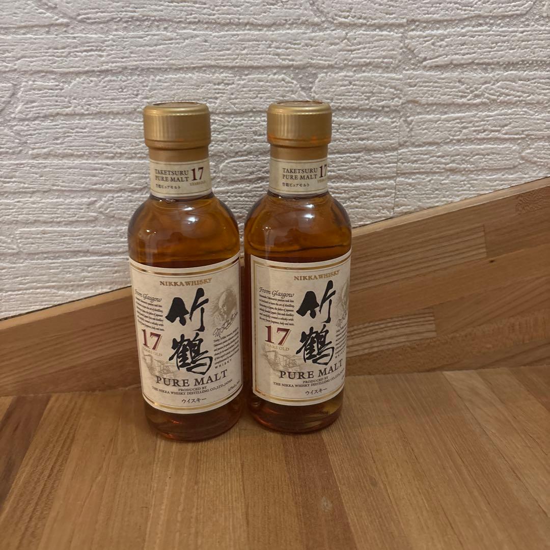 最終値下げ・早い者勝ち！竹鶴 17年 ピュアモルト 500ml 2本セット