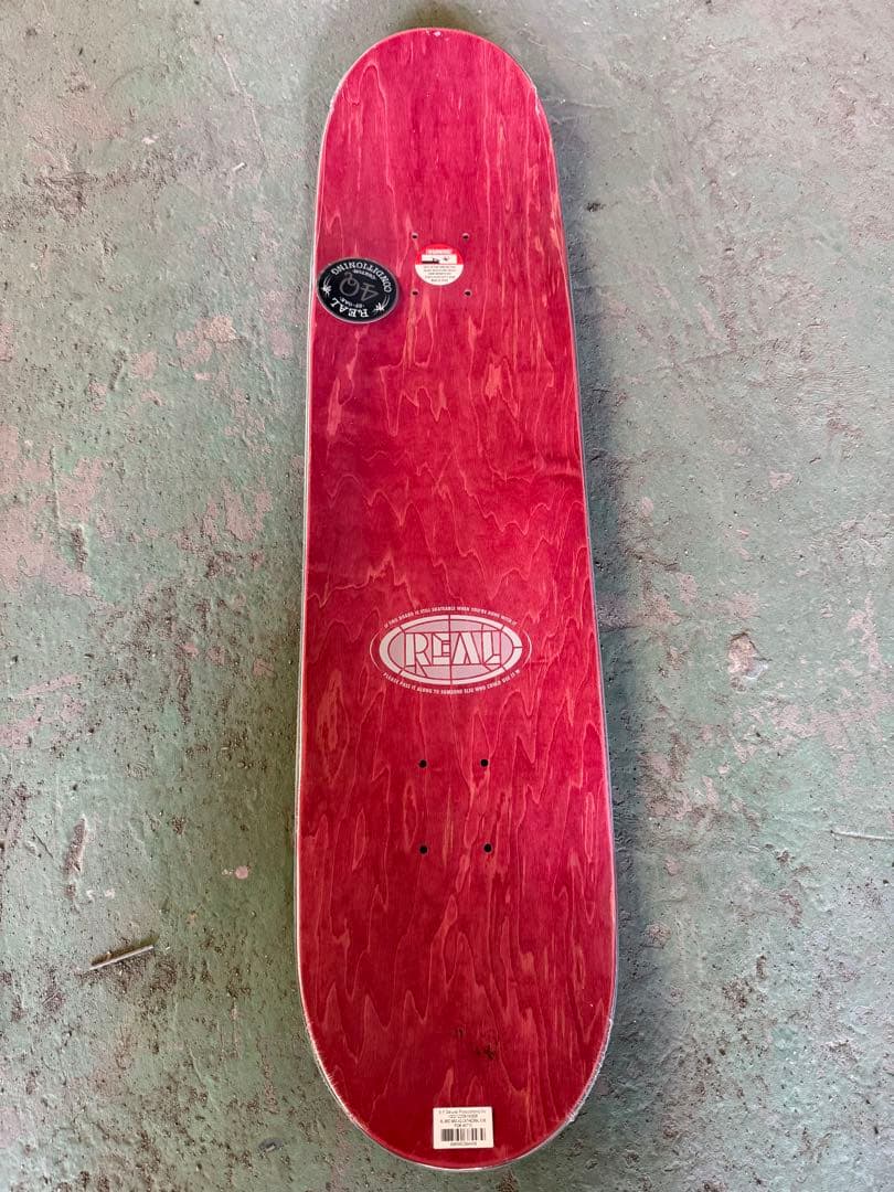 スケボー REAL MAX SCHAAF 4Q 8.06 デッキテープ無料付き
