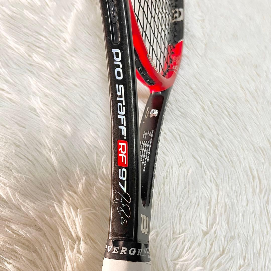 【良品】Wilson Pro Staff RF97 V10 フェデラーモデル