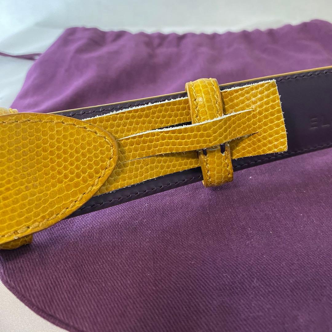 ELLIOT RHODES エリオットローズ ベルト　パイソン柄