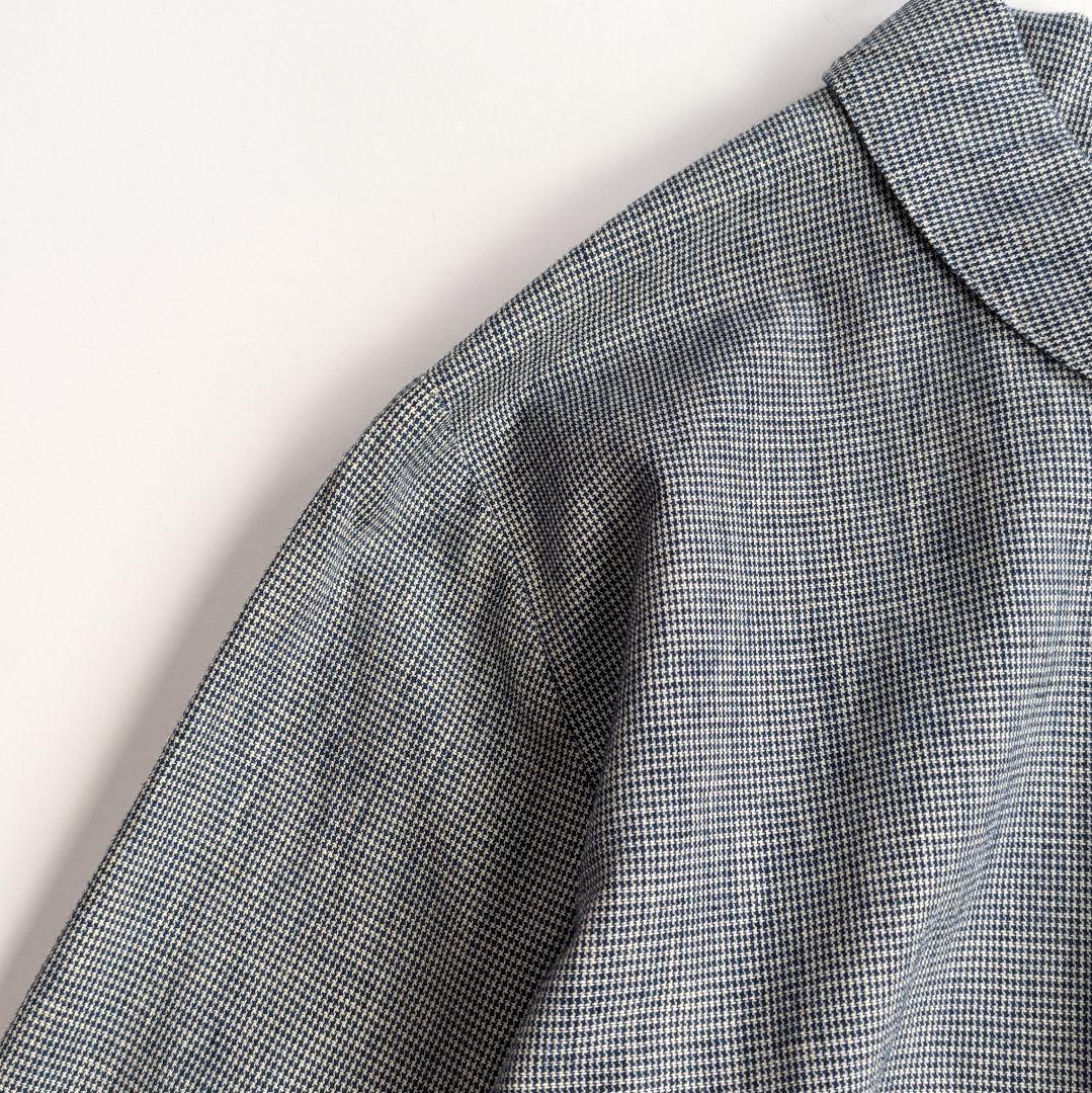 群言堂 コットン チュニック ワンピース 千鳥格子 近年モデル