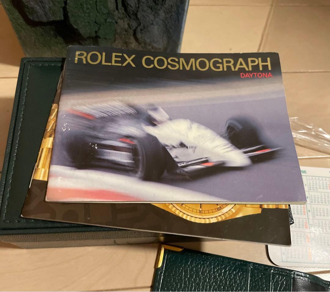 ヴィンテージ　ロレックス　デイトナ　小冊子 　保証書入BOX 空箱　16520