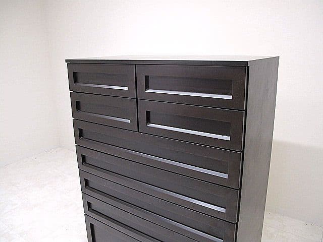 IDC大塚家具　「ヴィータ」　ブナ材ハイチェスト　　　サイドチェスト/整理タンス