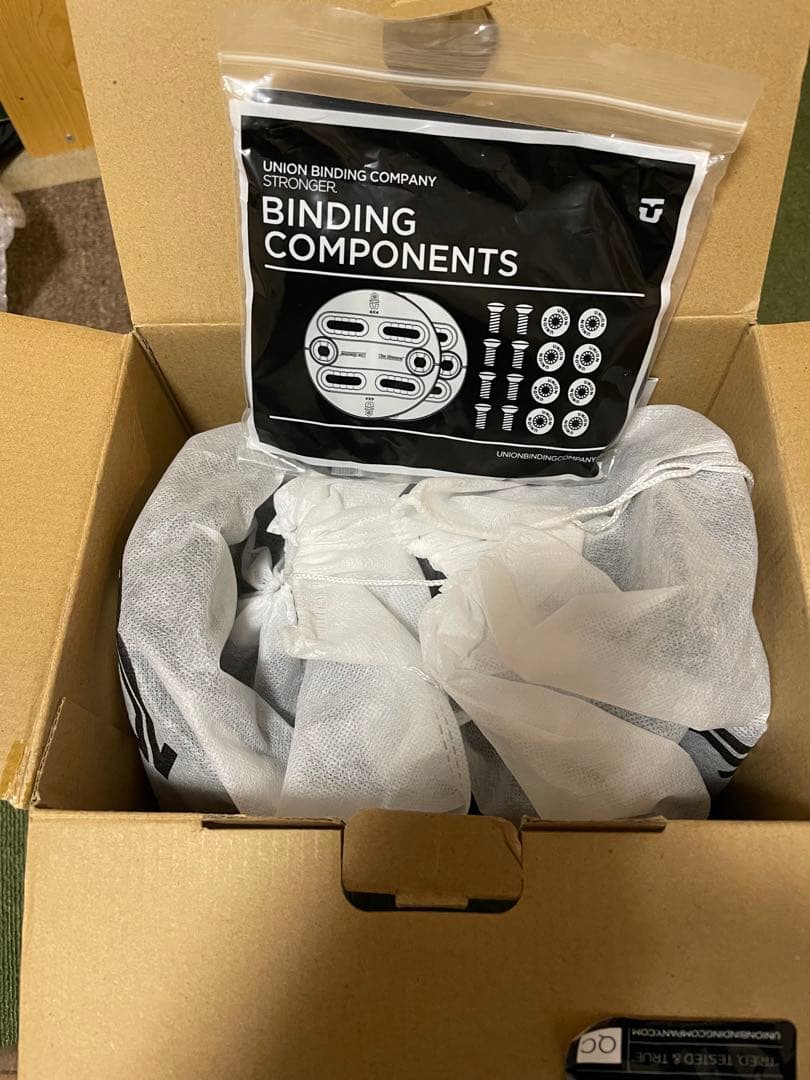 22-23 UNION STRATA ビンディング ブラック Mサイズ