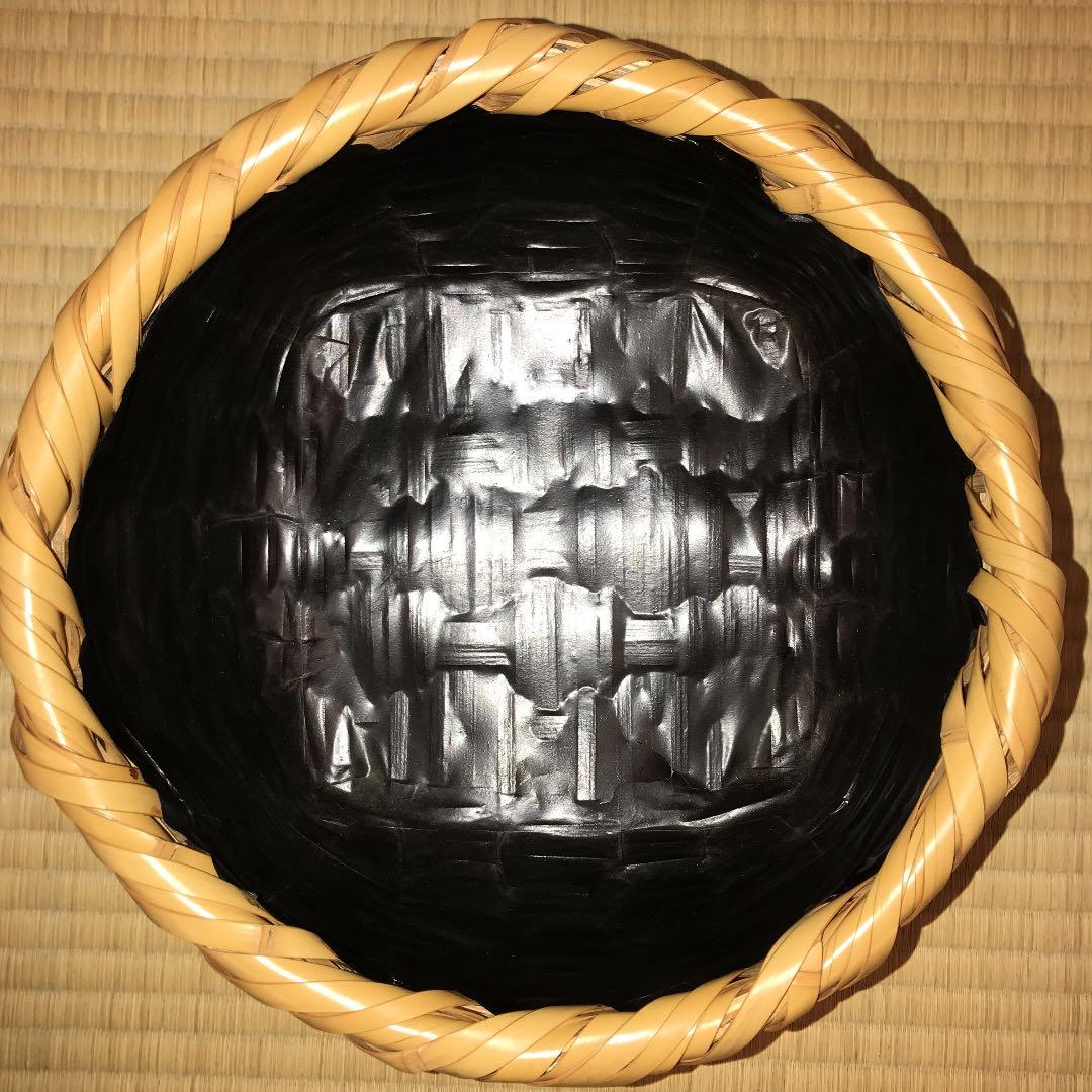 茶道具　サザエ篭炭斗