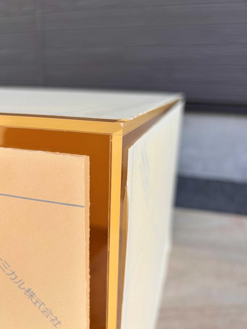 アクリル透明展示用BOXカバー5面体 ５㎜×600×600　固定ビス穴4方穴有