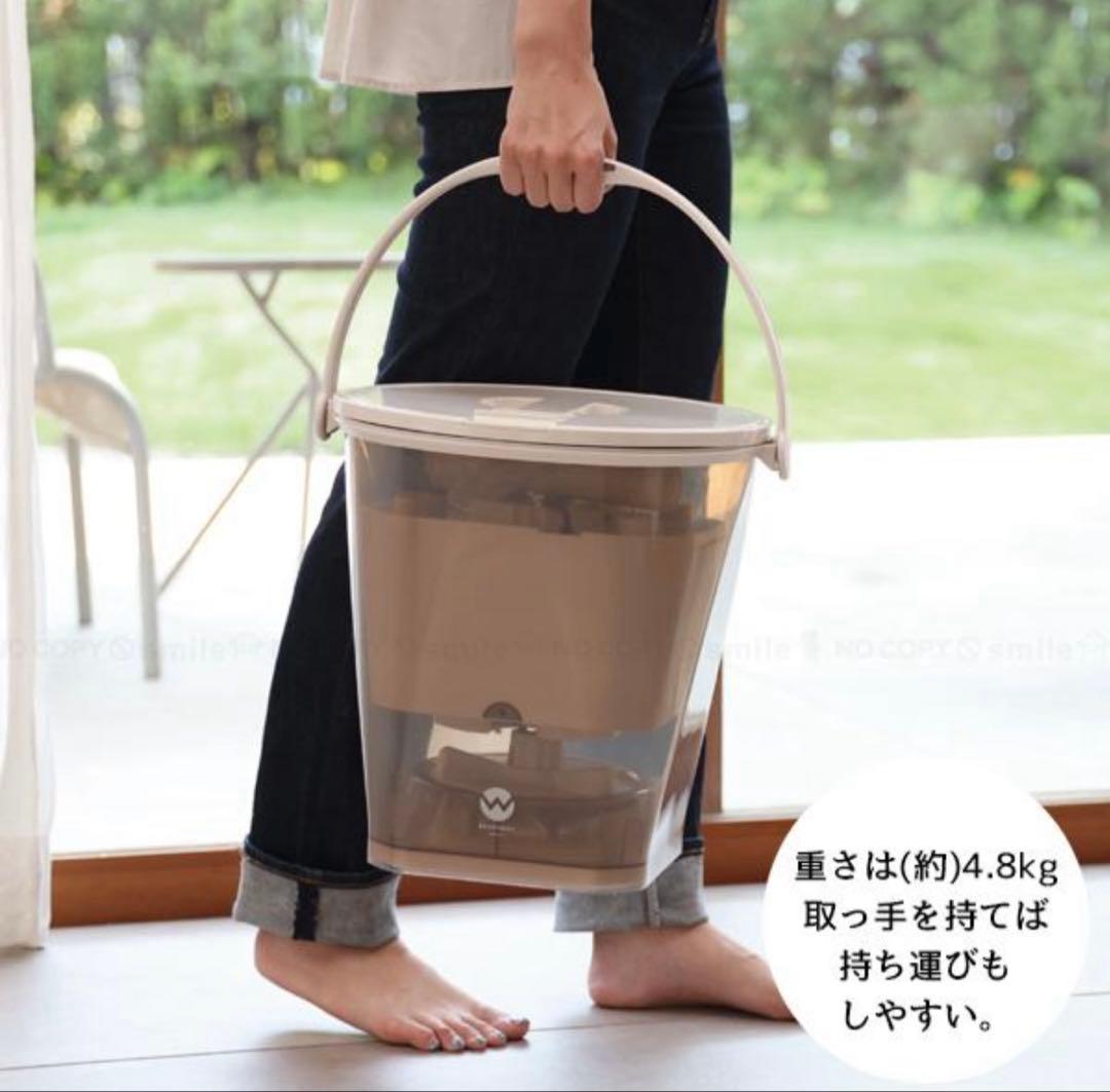 ブラッシュボーイ TOM-12Pro ミニ 洗濯機 シューズ洗い