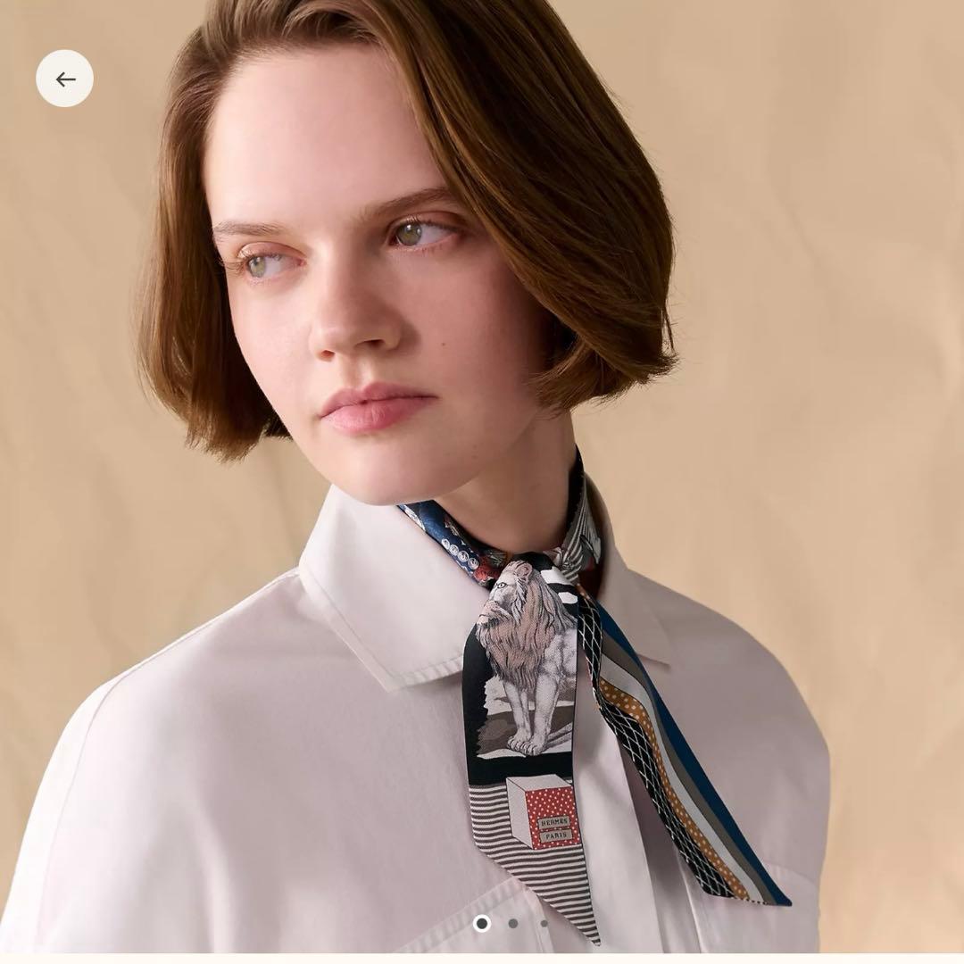 【新品】HERMESエルメス ツイリー　グラン・テアトル・ヌーヴォー