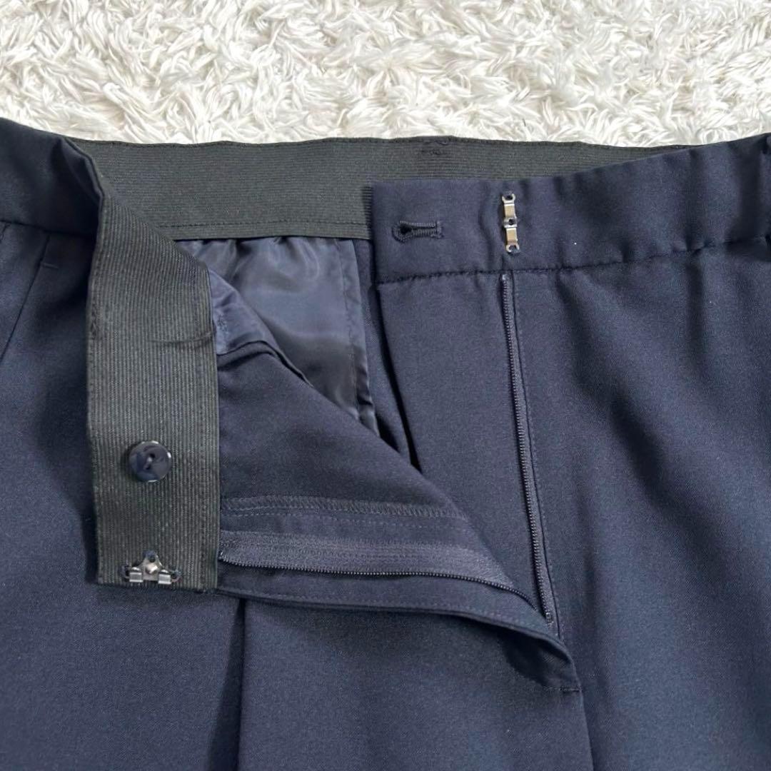 【大きいサイズ 4L】　RUIRUE BOUTIQUE　パンツスーツ　紺