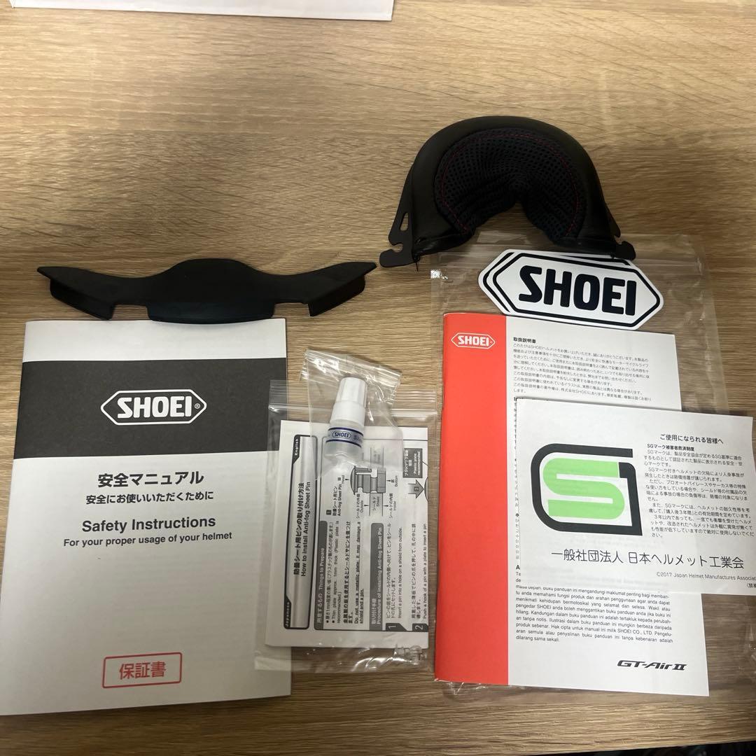 SHOEI GT-Air II マットブラック Lサイズ インカム付き