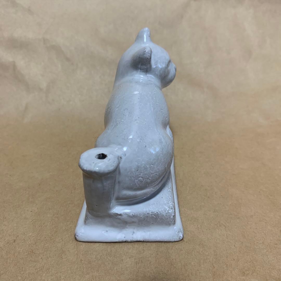 アスティエ　猫のお香立て　インセンスホルダー