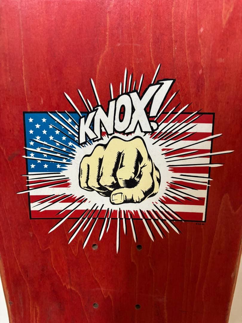 SANTA CRUZ EVER-SLICK デッキ レッド