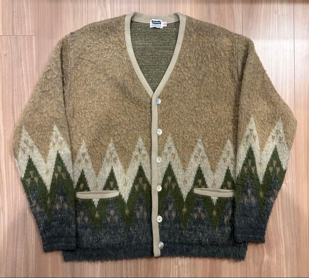 H*O様 Pherrow's フェローズ モヘアカーディガン 21W-PMSC1