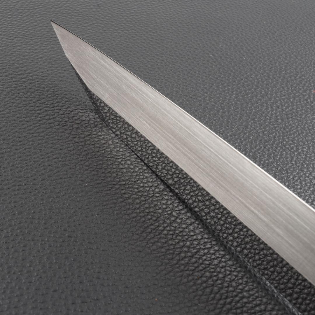 8048切付柳刃包丁 尺 鏡面仕上げ 刃は究極の切れ味 刺身包丁 人工象牙八角柄