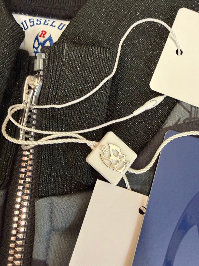 新品正規品【RUSSELUNO/4】スカジャン風ジャケット裏起毛フリースルチャ