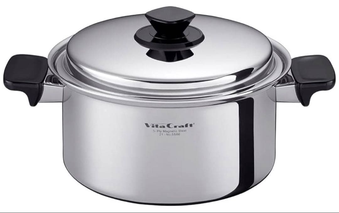 【新品 】ビタクラフト Vシリーズ 両手鍋 4.0L 深型 5586