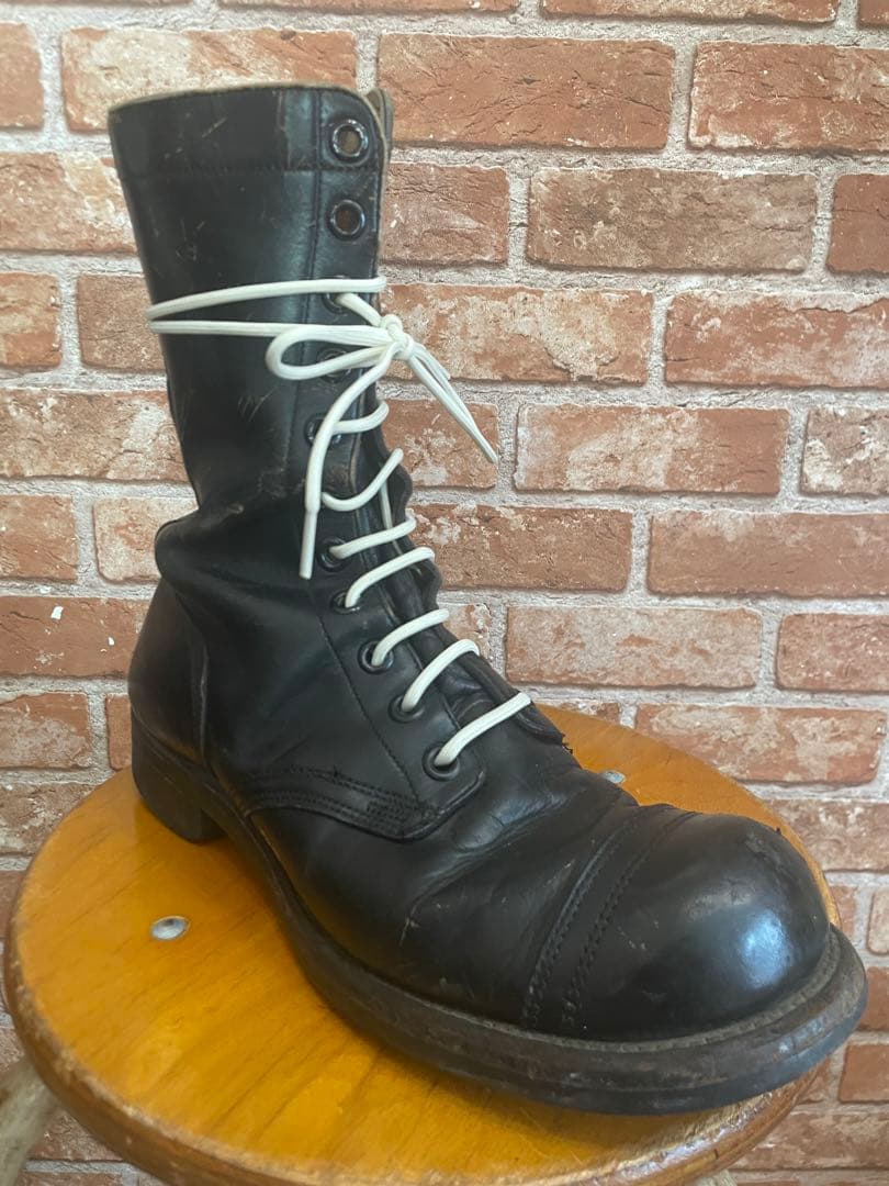 60s ビンテージ　アーミーブーツ　茶芯　ジャンプブーツパラトルーパーサイズ9R