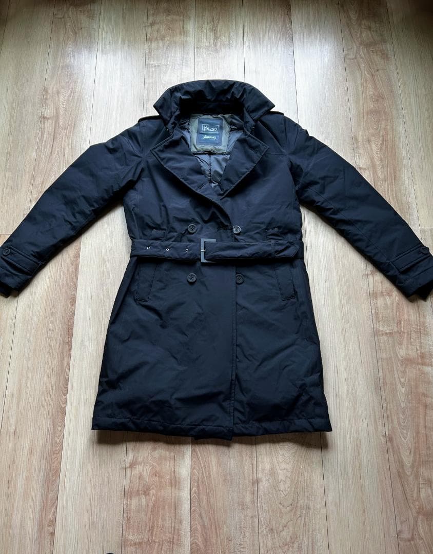 HERNO ヘルノダウン トレンチコート