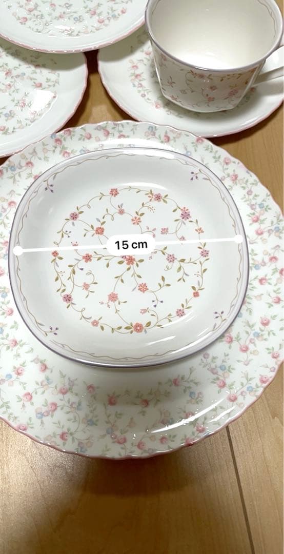 超美品ノリタケ　キューティーローズ　ティーセット　まとめ売り