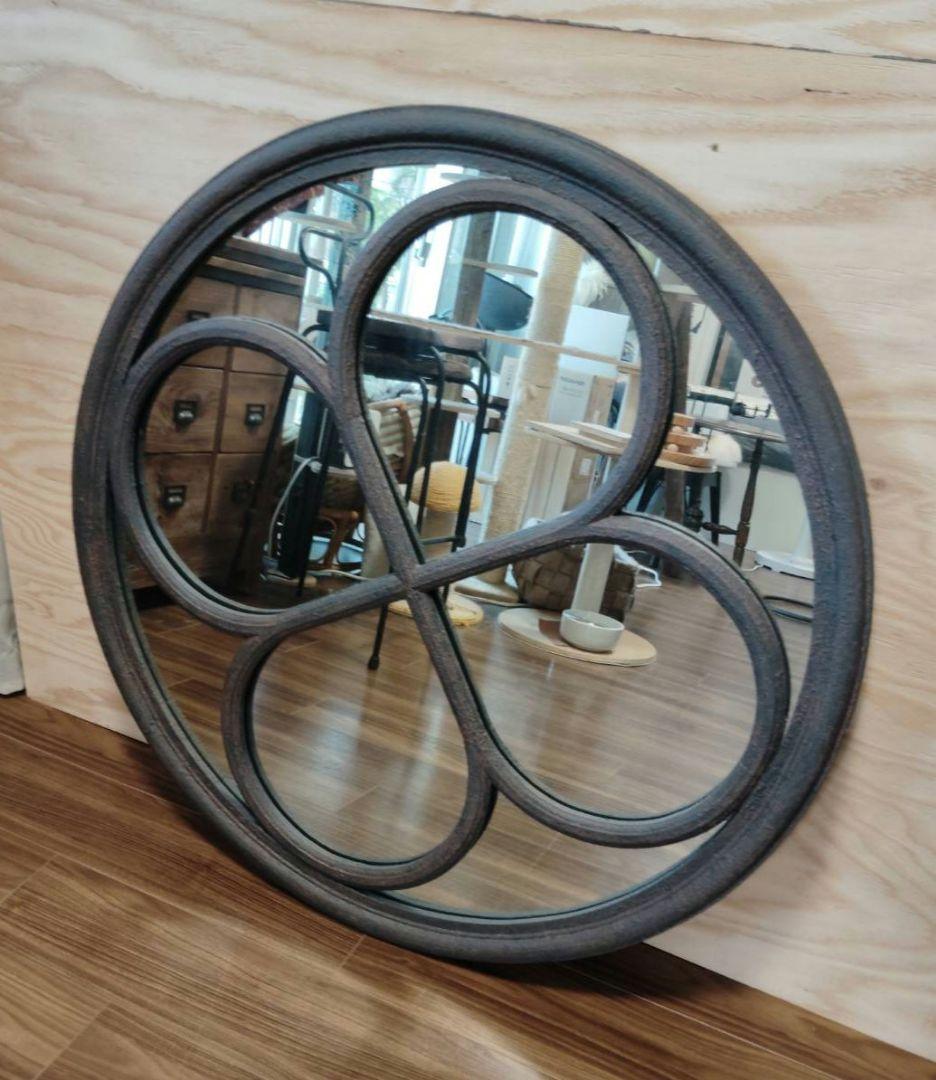 クラッシュゲートKnot antiquesノットアンティークス　壁掛けミラー