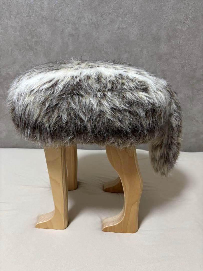 アニマルスツール　匠工芸 |ANIMAL STOOL コヨーテブラウン　Lサイズ