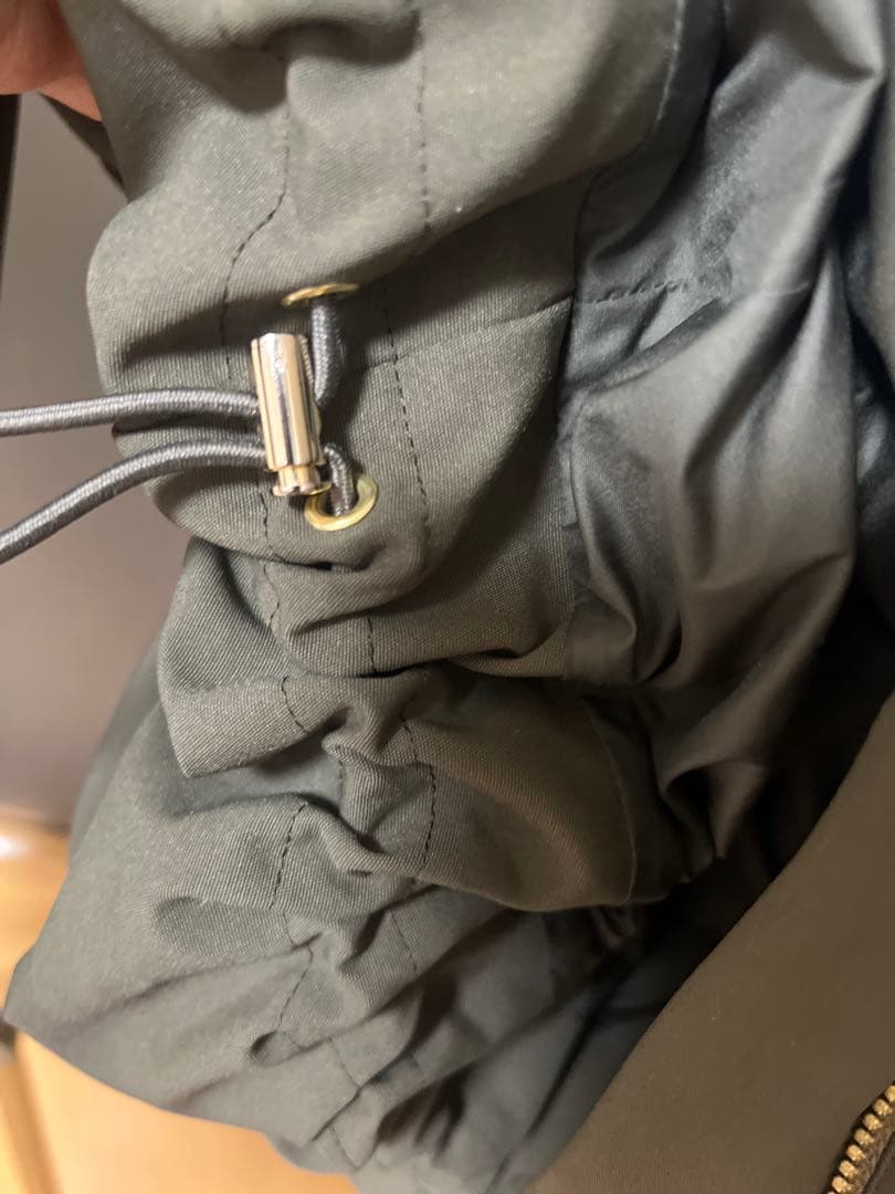 滝沢眞規子さん着用/撥水加工】ミリタリー Aライン ダウンコート限定