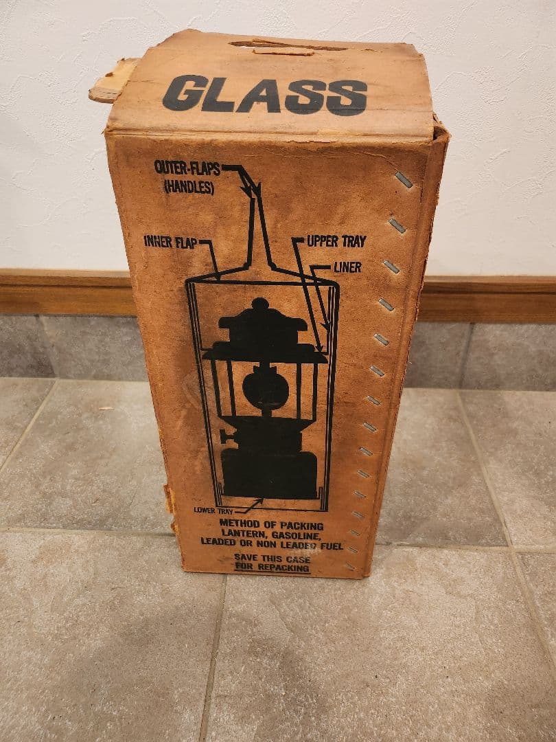 コールマン　SMP　252A　GIランタン　1987年製　デッドストック　軍幕