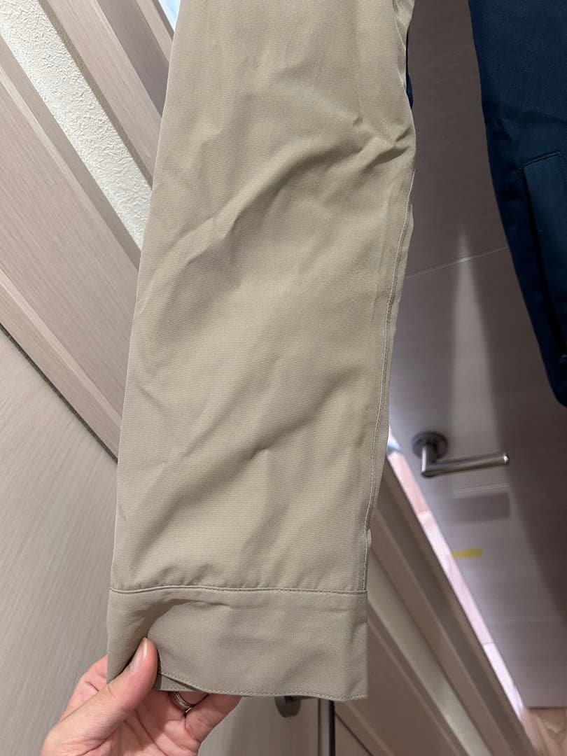 【上下セット】AA HARDWEAR　ウェアLサイズ ネイビー系 ビブパンツ