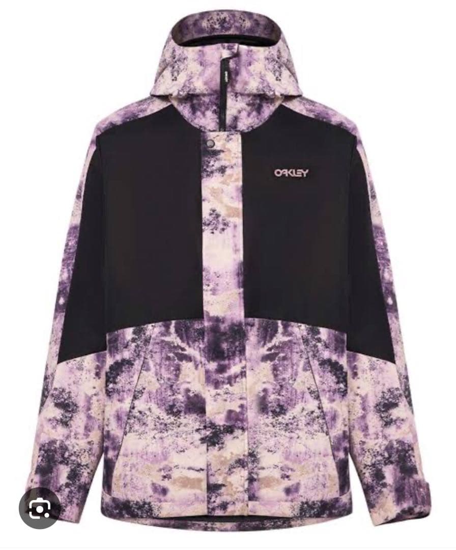 Oakley スノーボードジャケット 紫/黒上下セット