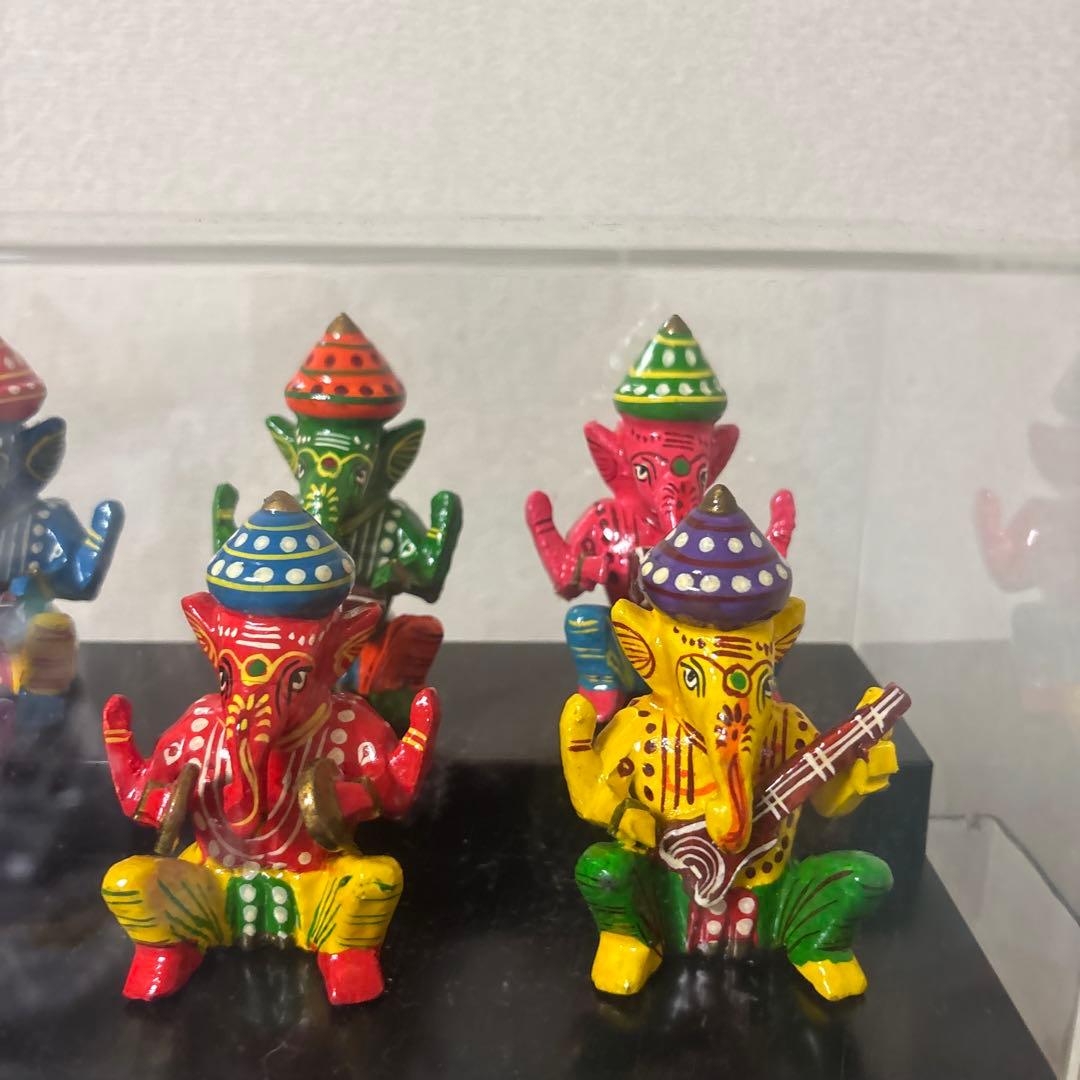 インド製 神様17体セット 開運 祈りの置物 スピリチュアル 守護神 ケース付き