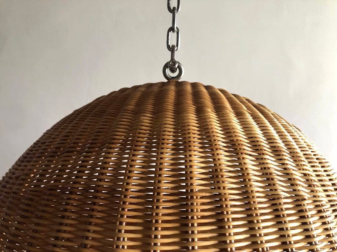 名作 ヤマカワラタン製 ナナディッツェル ハンギングエッグチェア 北欧 デザイン