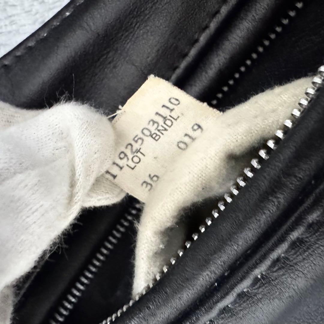 ショット 652 ライダース トラッカージャケット ボアライナー 36