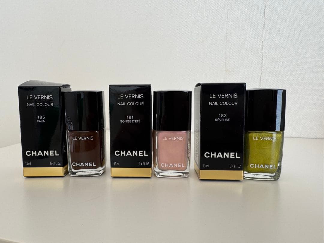 【新品未使用】シャネル　ヴェルニ　3色セット