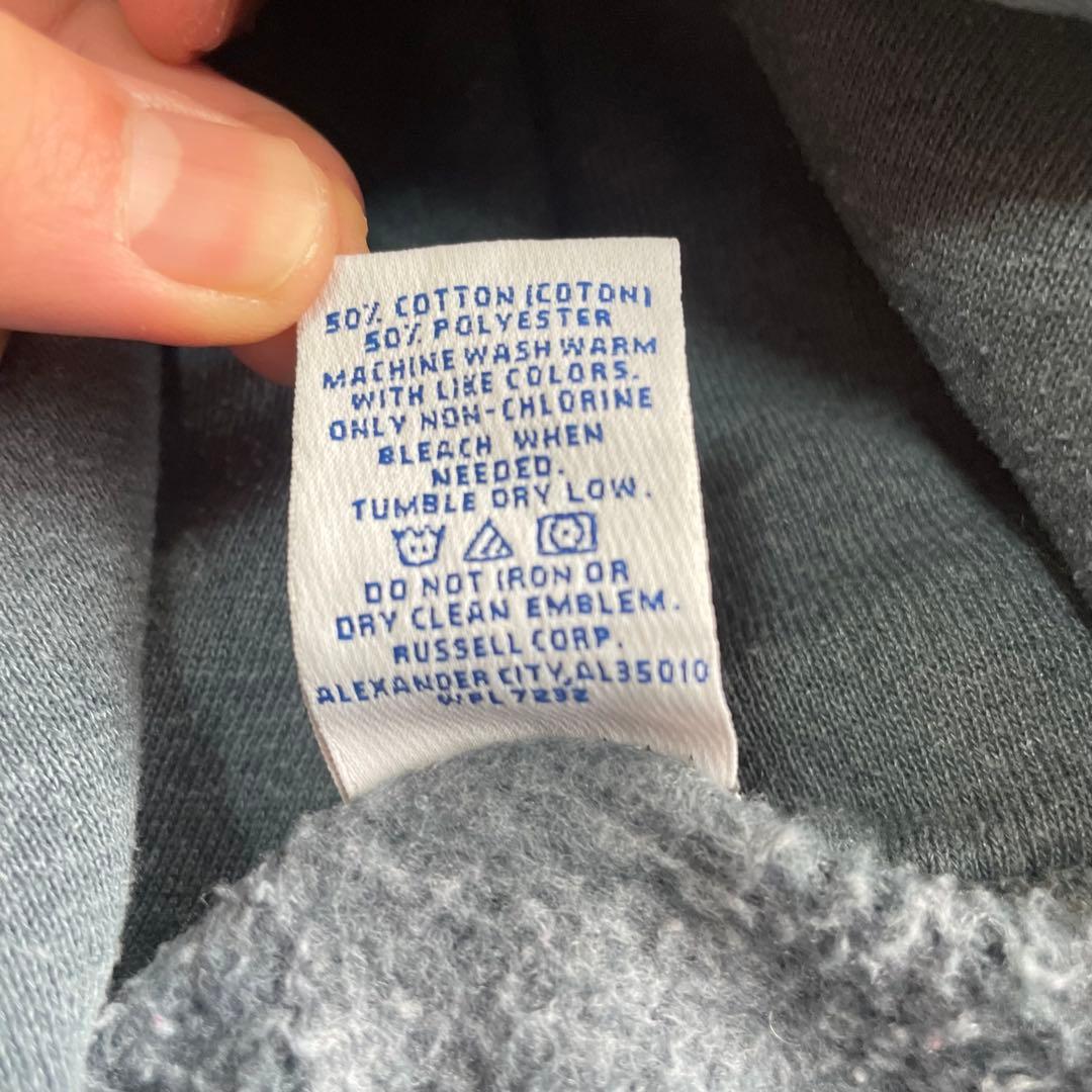 パ*ヤ様 90s メキシコ製 ラッセルアスレチック 無地 パーカー グリーン 無