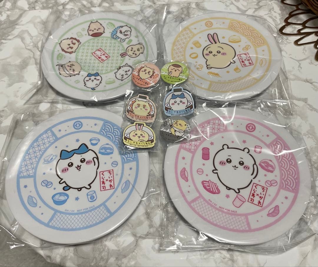 ちいかわ　くら寿司　コンプリートセット