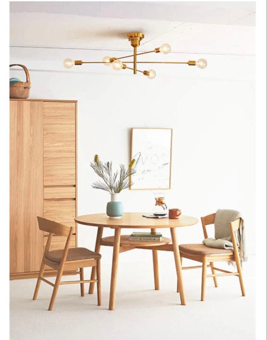 新品未使用✨unico シーリングライト 六頭 電球のみ 暖色