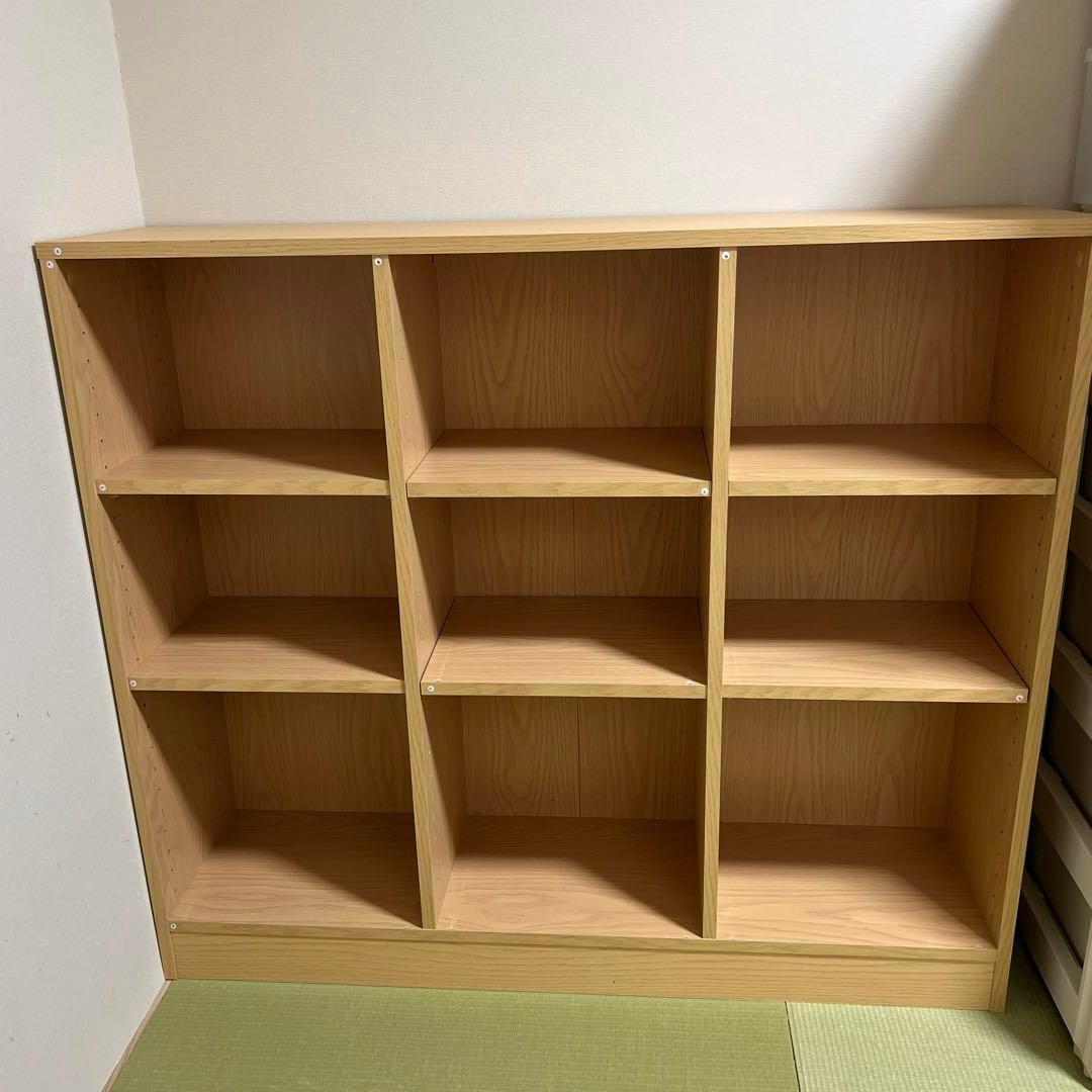 木製ラック　オープンシェルフ