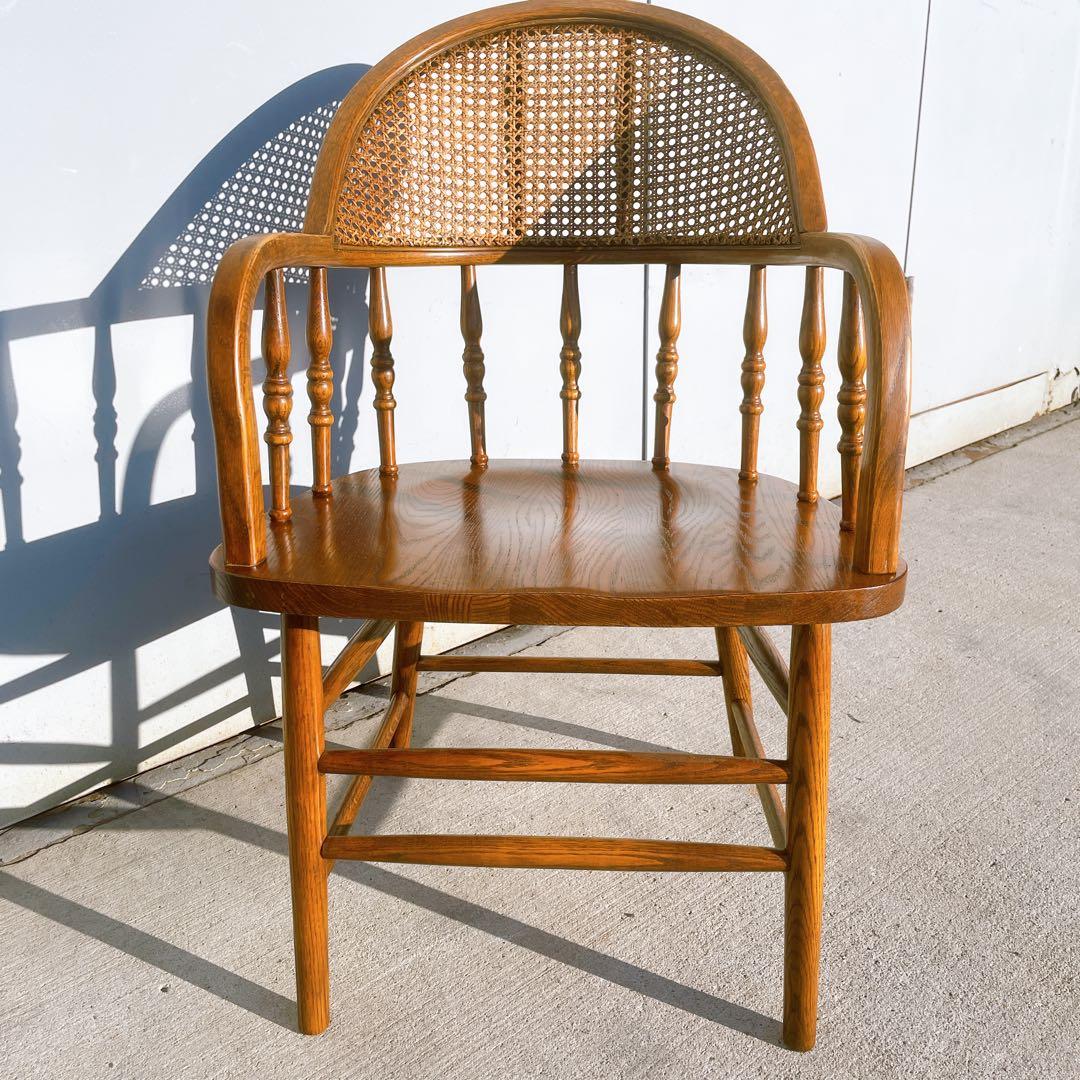 【美品】三越 ブルージュ Shin-Lee アームチェア ヴィンテージチェア