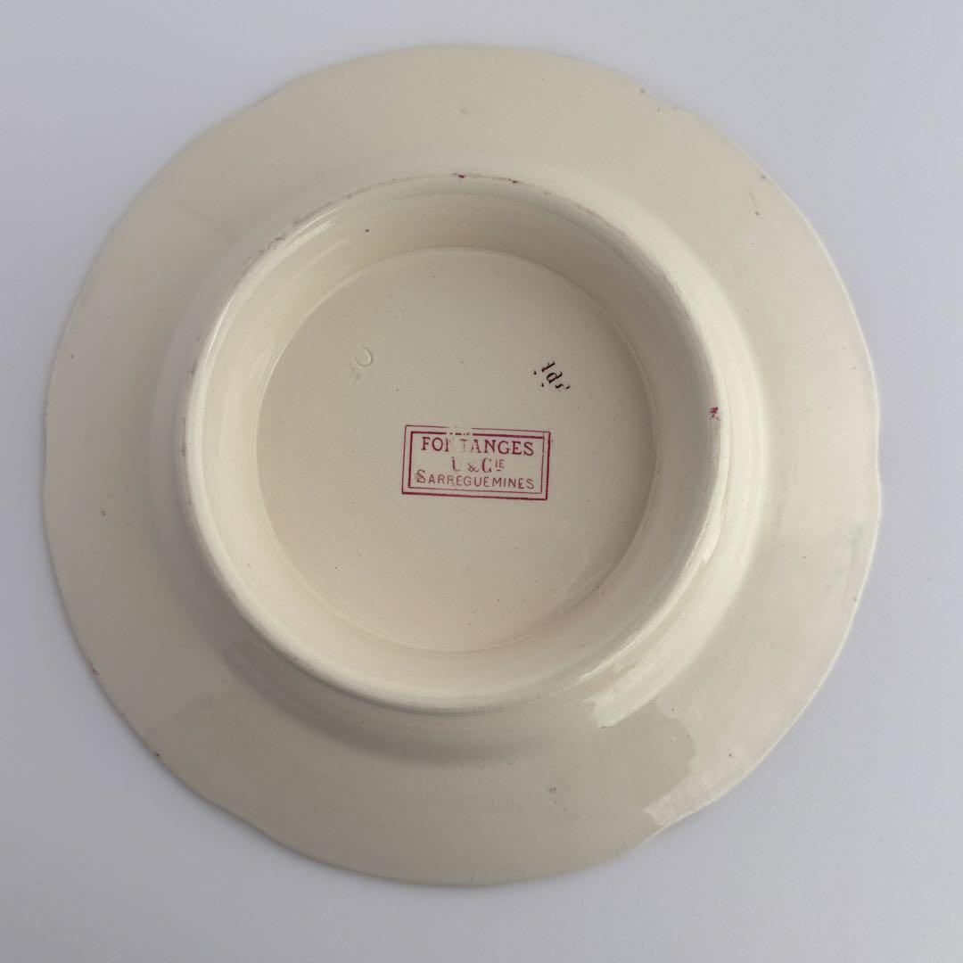 フランスアンティーク　サルグミンヌ　Fontanges ケーキスタンド