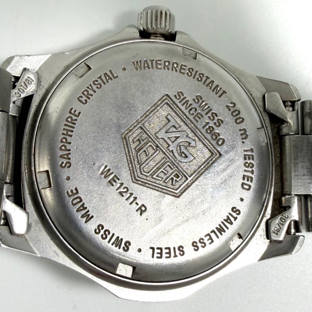 【稼動】 タグホイヤー 腕時計 プロフェッショナル 200m メンズ シルバー