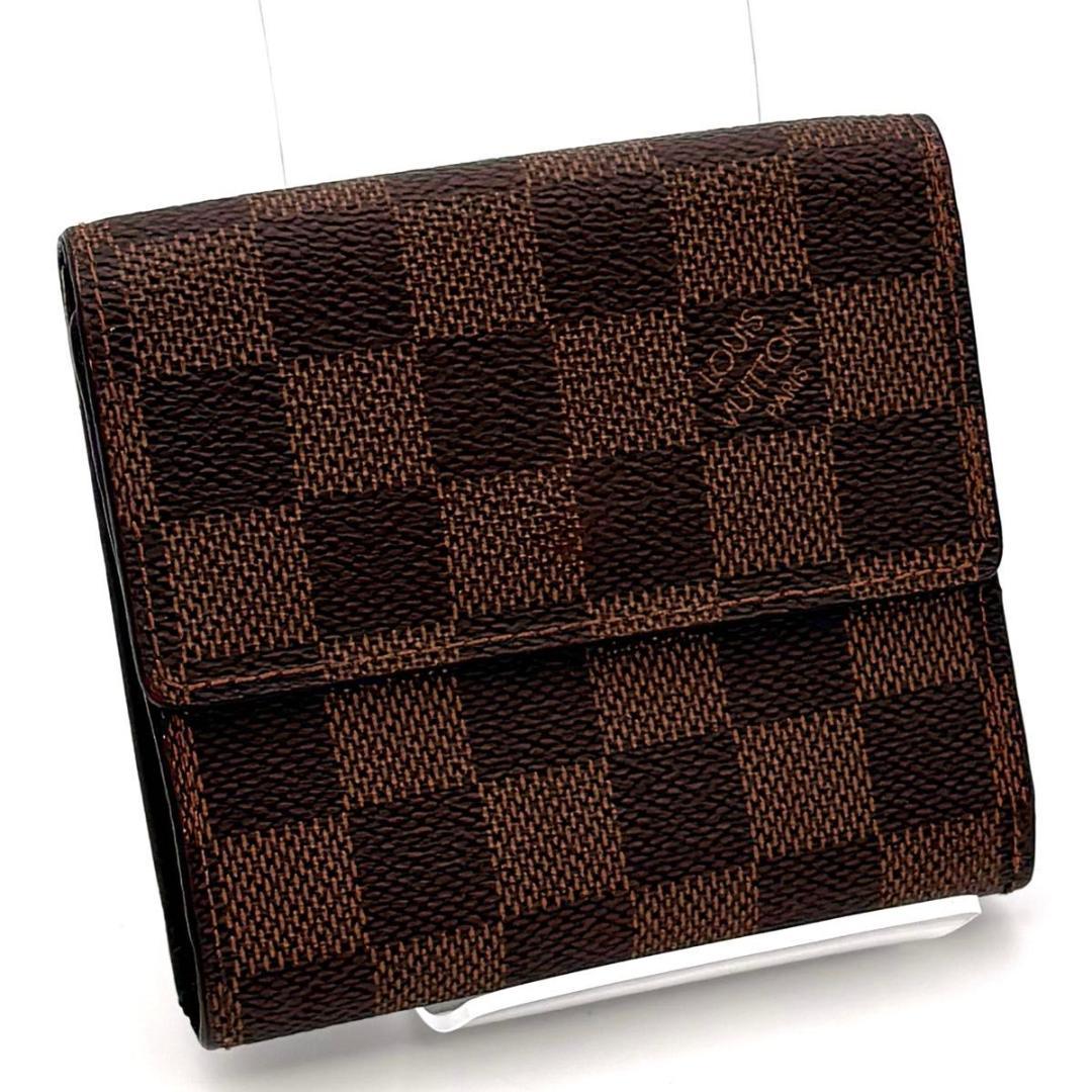 ルイヴィトン 折財布 ダミエ エベヌ ポルトフォイユ エリーズ 2221