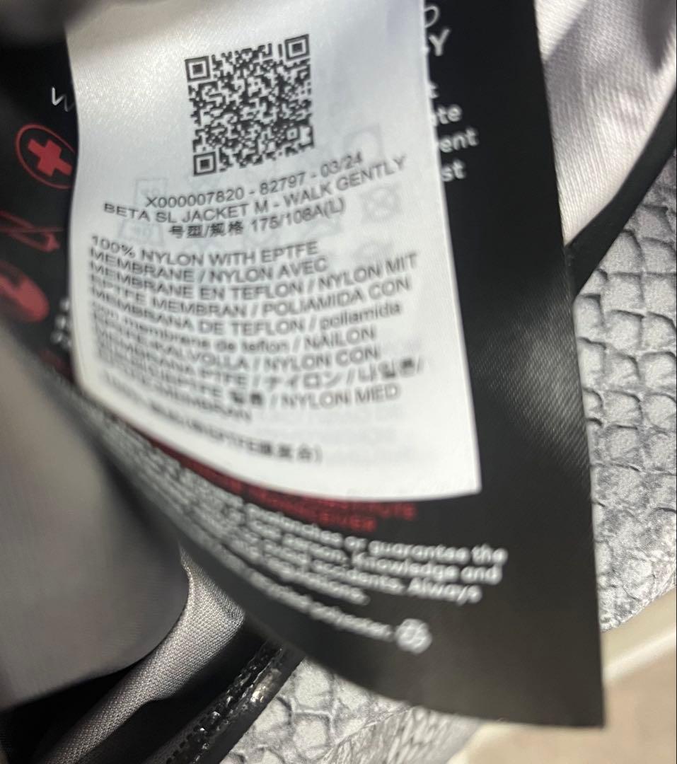 ARC'TERYX アークテリクス　beta SL ウォークジェントリー　L