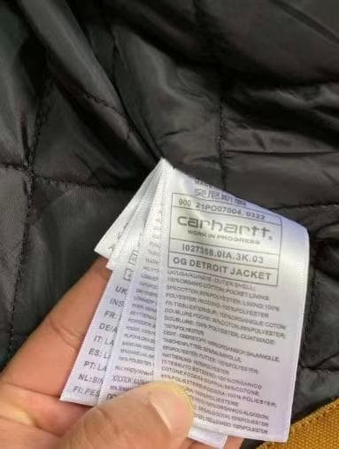 Carhartt WIP OG Detroit Jacket BLACK Ｍ