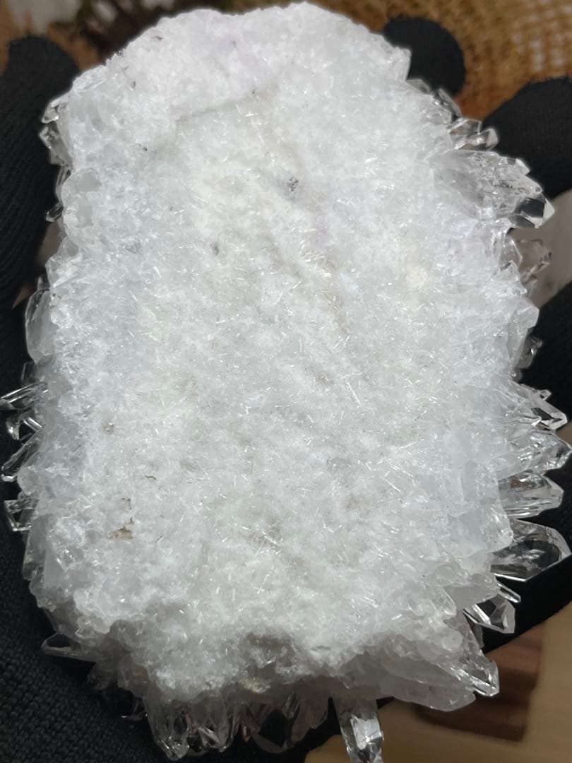 天然石　菊花水晶　透明感抜群　形良し　No.555