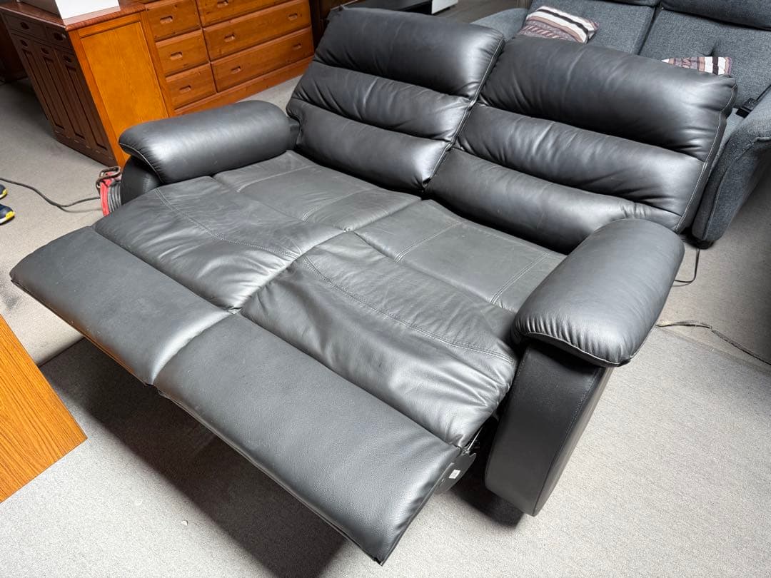 名古屋市内無料配送 ニトリ Nビリーバ 電動リクライニングソファ