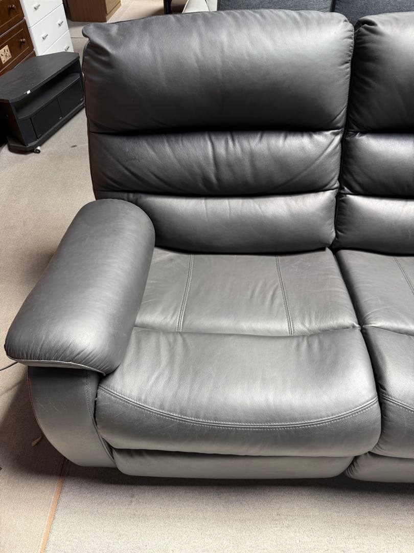 名古屋市内無料配送 ニトリ Nビリーバ 電動リクライニングソファ