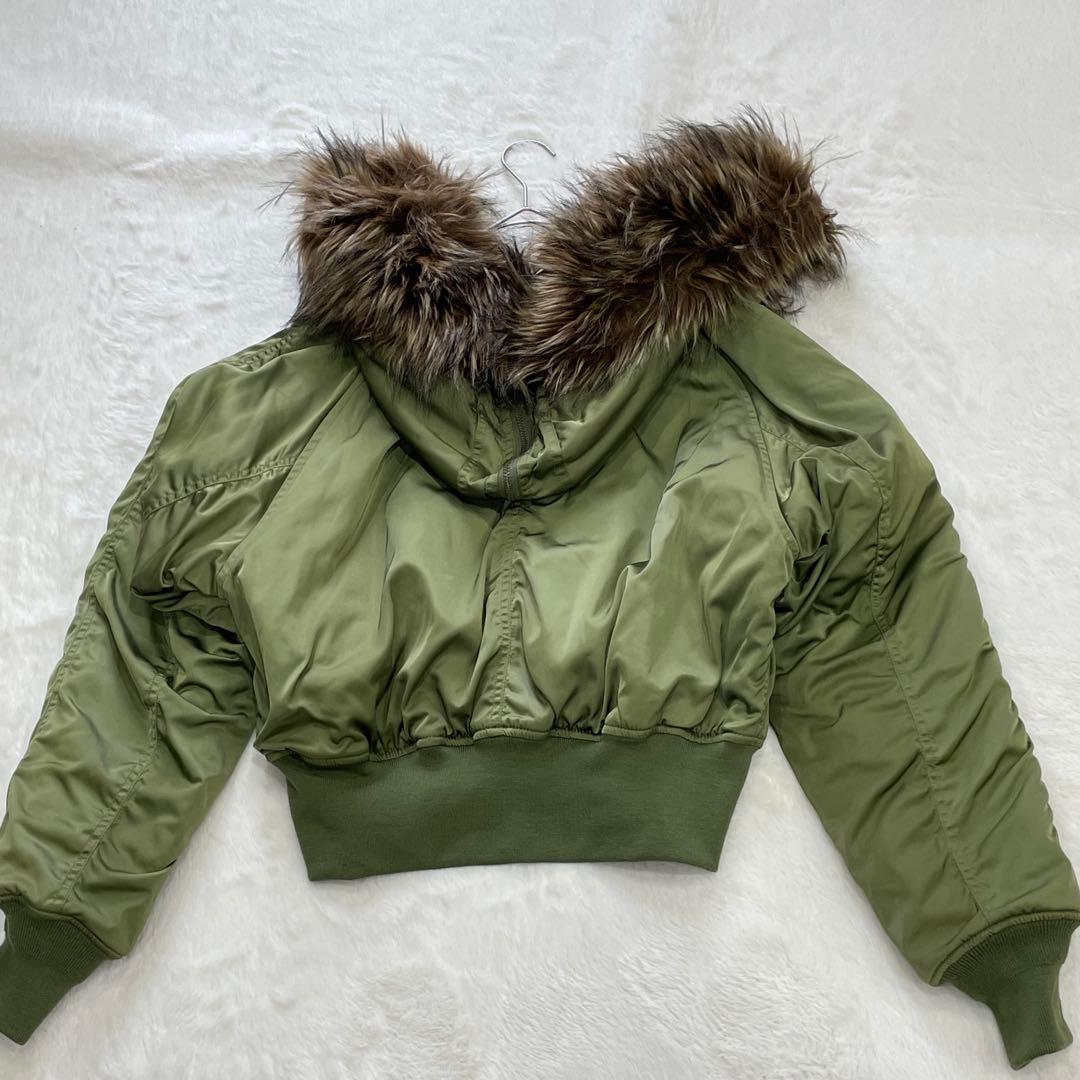 極美品AZUL by moussy N-2B フライトジャケット 短丈 y2k