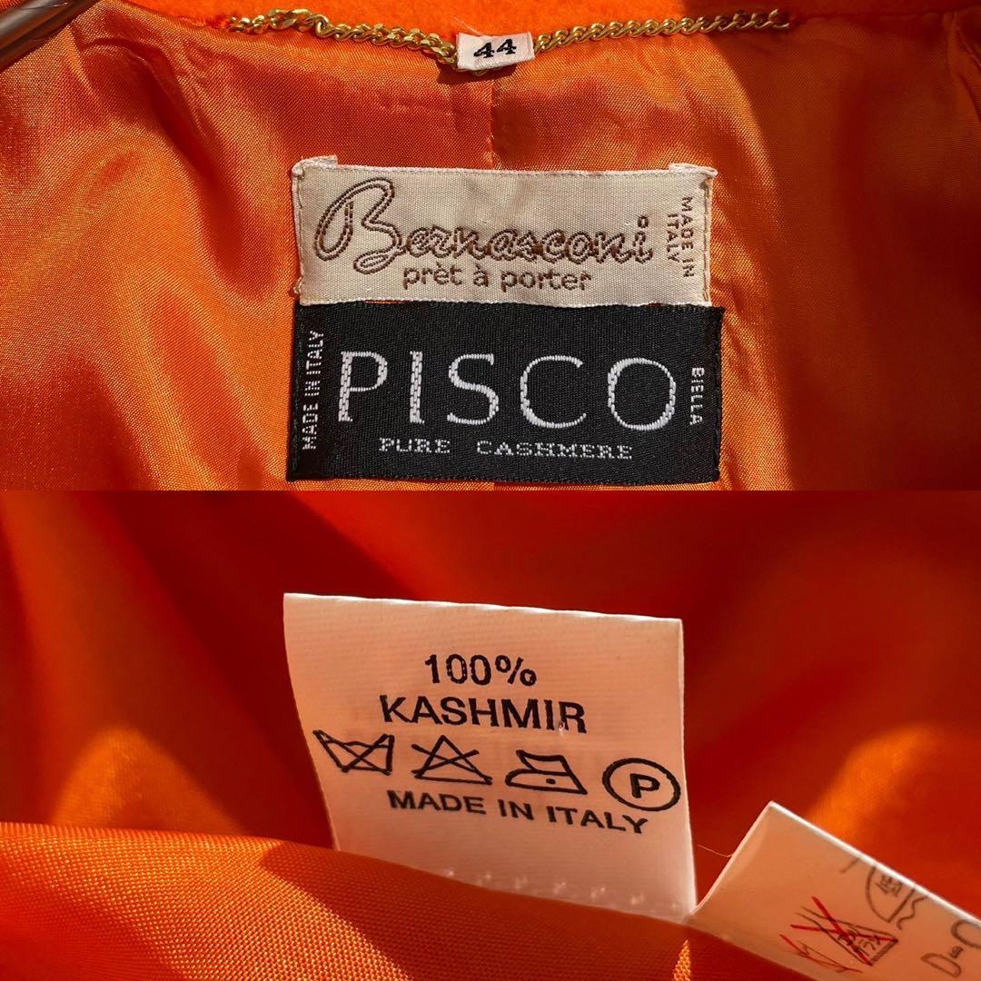 【美品◦カシミヤ100%✨】ベルナスコーニ PISCO ダブルチェスター 2XL