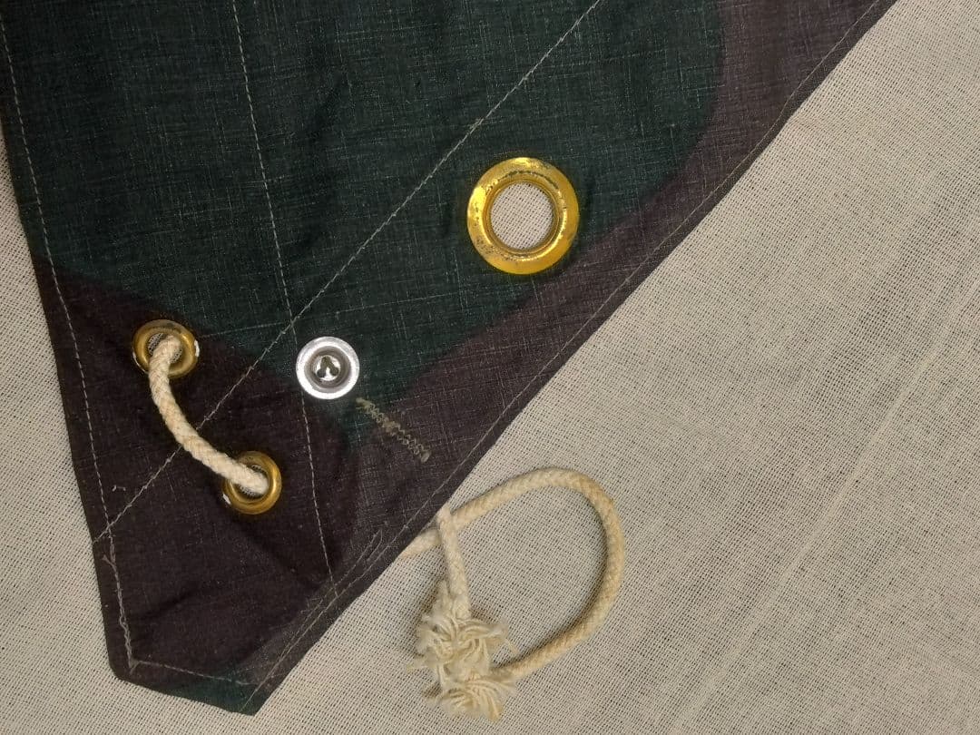 デッドストック スウェーデン軍幕 テントシート 1枚 A 迷彩 カモフラージュ